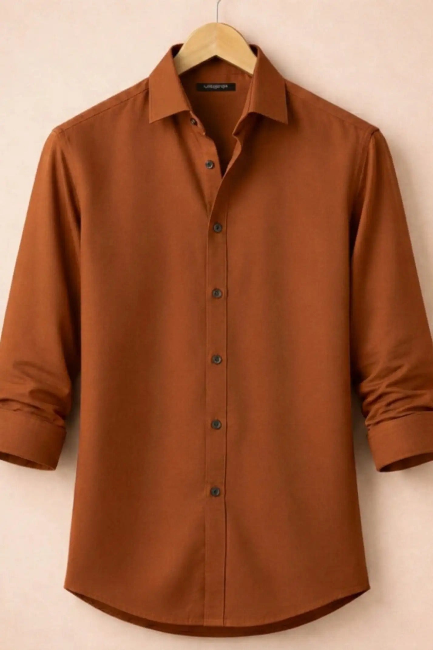 Cotton Plain Shirt